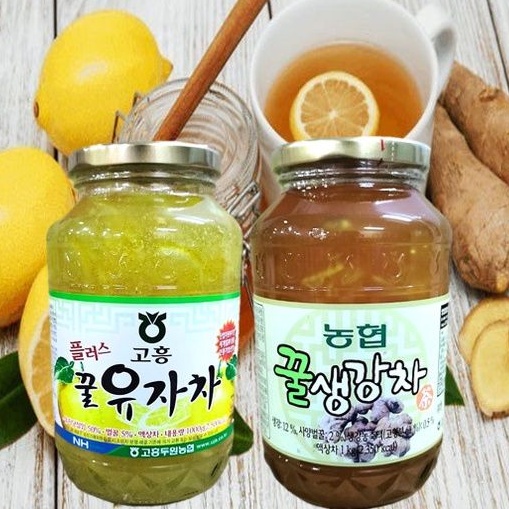 Trà Chanh / Trà Gừng Mật Ong 1kg Hàn Quốc Cao Cấp