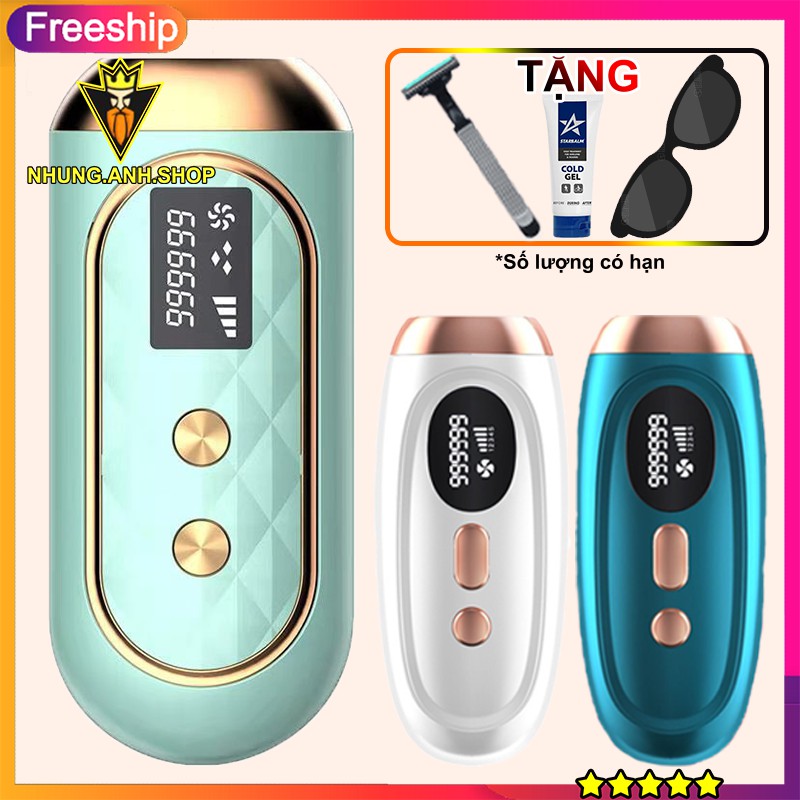 máy triệt lông vĩnh viễn 🎁TẶNG QUÀ🎁 wax lông vĩnh viễn tại nhà,triệt tận gốc vài lần sử dụng không đau [999.999]