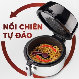NỒI CHIÊN KHÔNG DẦU 8L NINESHIELD KB-6001M CƠ VÀ KB-6001 ĐIỆN TỬ