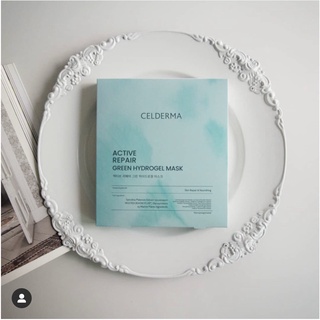 Mặt Nạ Tảo Xoắn Dạng Thạch Celderma Active Repair Green Hydrogel Mask 30g