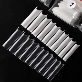 Móng nối típ ống tre phom dài nối móng tay nail