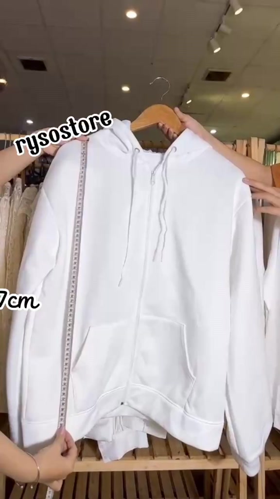 Áo khoác hoodie nỉ trơn tay bồng unisex form rộng chất nỉ ngoại dày dặn cao cấp có khóa kéo oversize dáng thụng | BigBuy360 - bigbuy360.vn