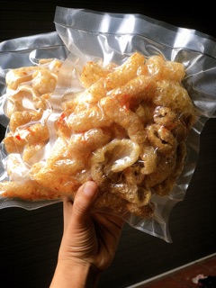 Bì heo chiên phồng