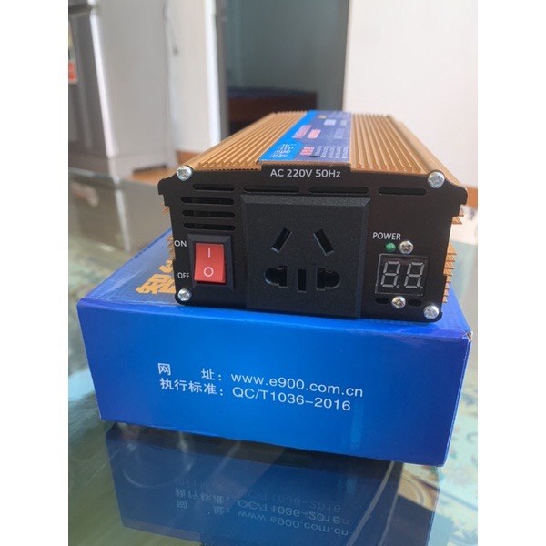 Bộ kích điện inverter 12V lên 220V CÔNG SUẤT 1600W