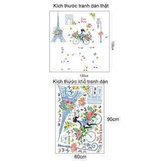 Decal tháp eiffel A377