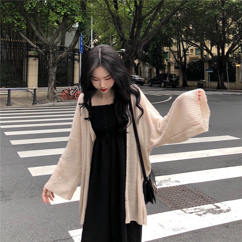 ÁO CARDIGAN DỆT KIM ÁO KHOÁC THOI TRANG CÔNG SỞ SỰ KIỆN SIÊU XINH (video ảnh thật )