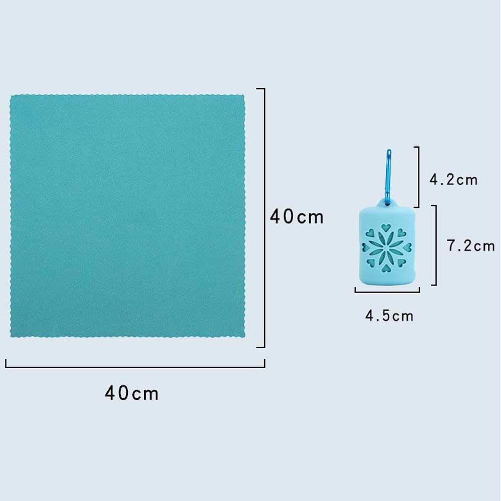 IVORY Khăn Lau Nhanh Khô Bằng Sợi Micro Thiết Kế Nhỏ Gọn Tiện Dụng Cho Leo Núi / Thể Thao