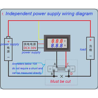 Vôn Kế Kỹ Thuật Số 0-100v 50a 100a
