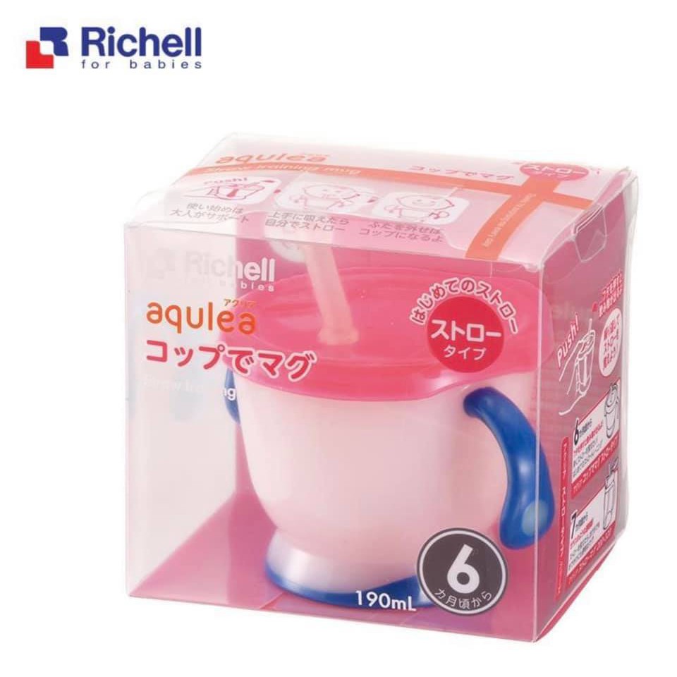 [Chính hãng] Cốc tập uống 3 giai đoạn Richell