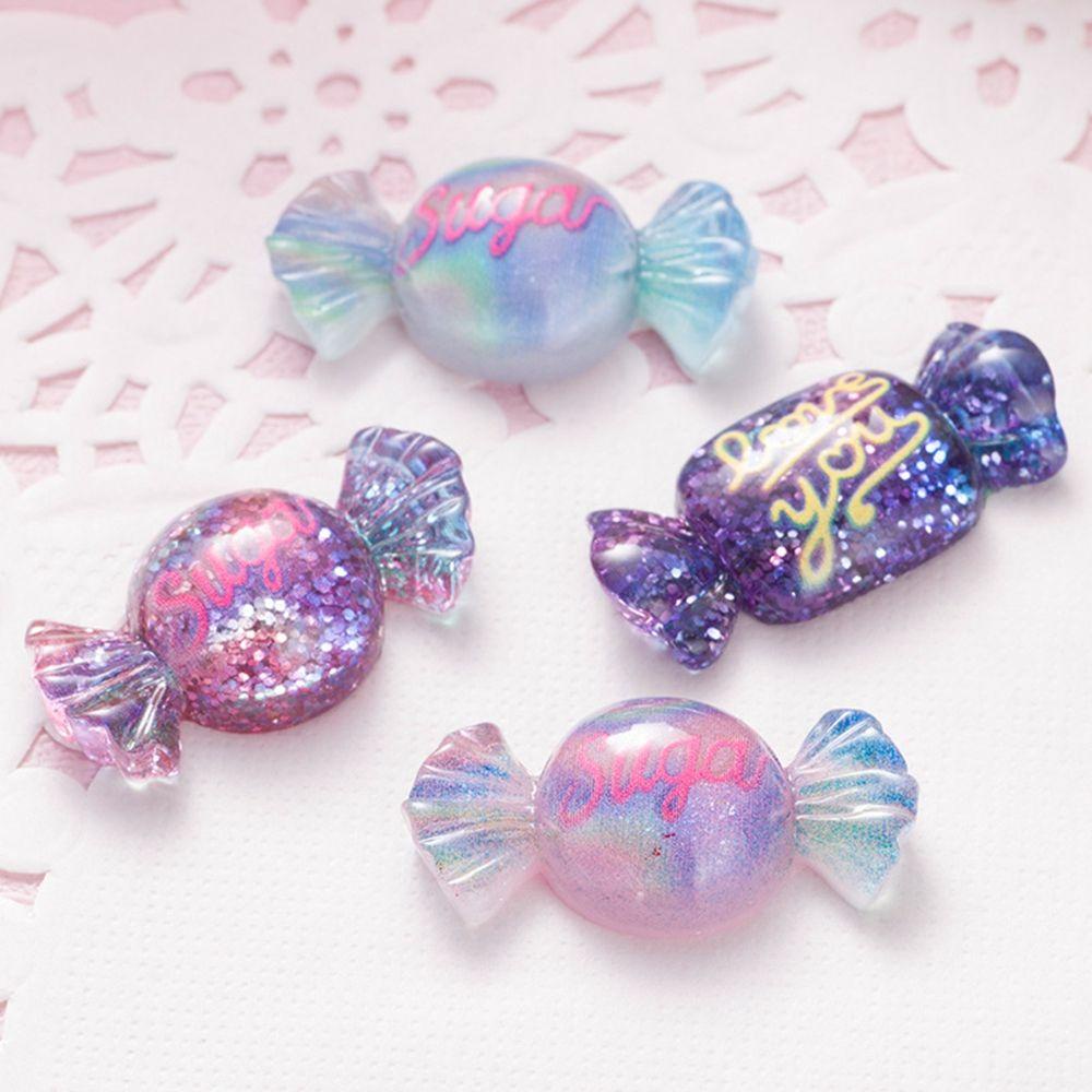 Set 10 Kẹo Nhựa Resin Làm Trang Sức