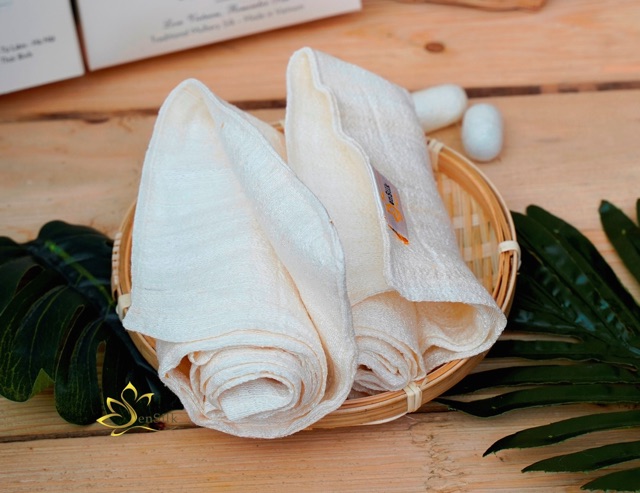 Khăn Mặt Tơ Tằm Cao Cấp SenSilk