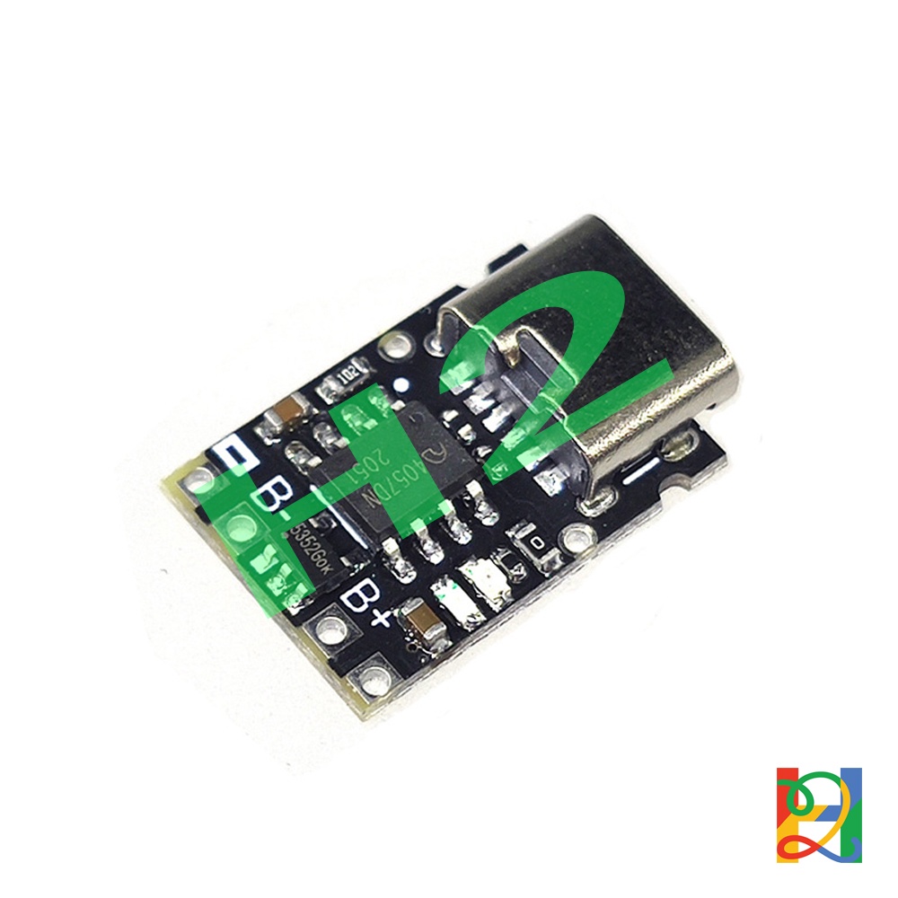 Mạch sạc pin siêu mini Lithium - Li-ion - 18650 TP4057 có bảo vệ Pin cổng USB Type-C