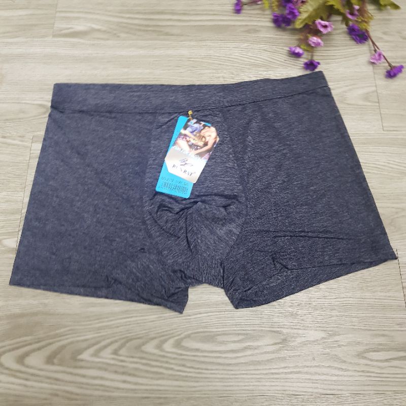 Quần Lót Nam Boxer Thun Lạnh Co dãn 4 chiều, Quần sịp Nam Đùi Cotton Boxer
