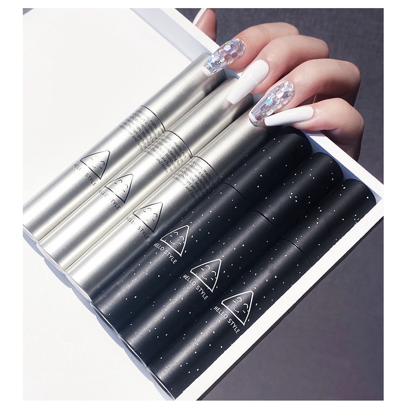 Son Môi Lì Mượt Như Nhung Thiết Kế Vỏ Màu Đen Và Trắng Phong Cách Hello Kitty