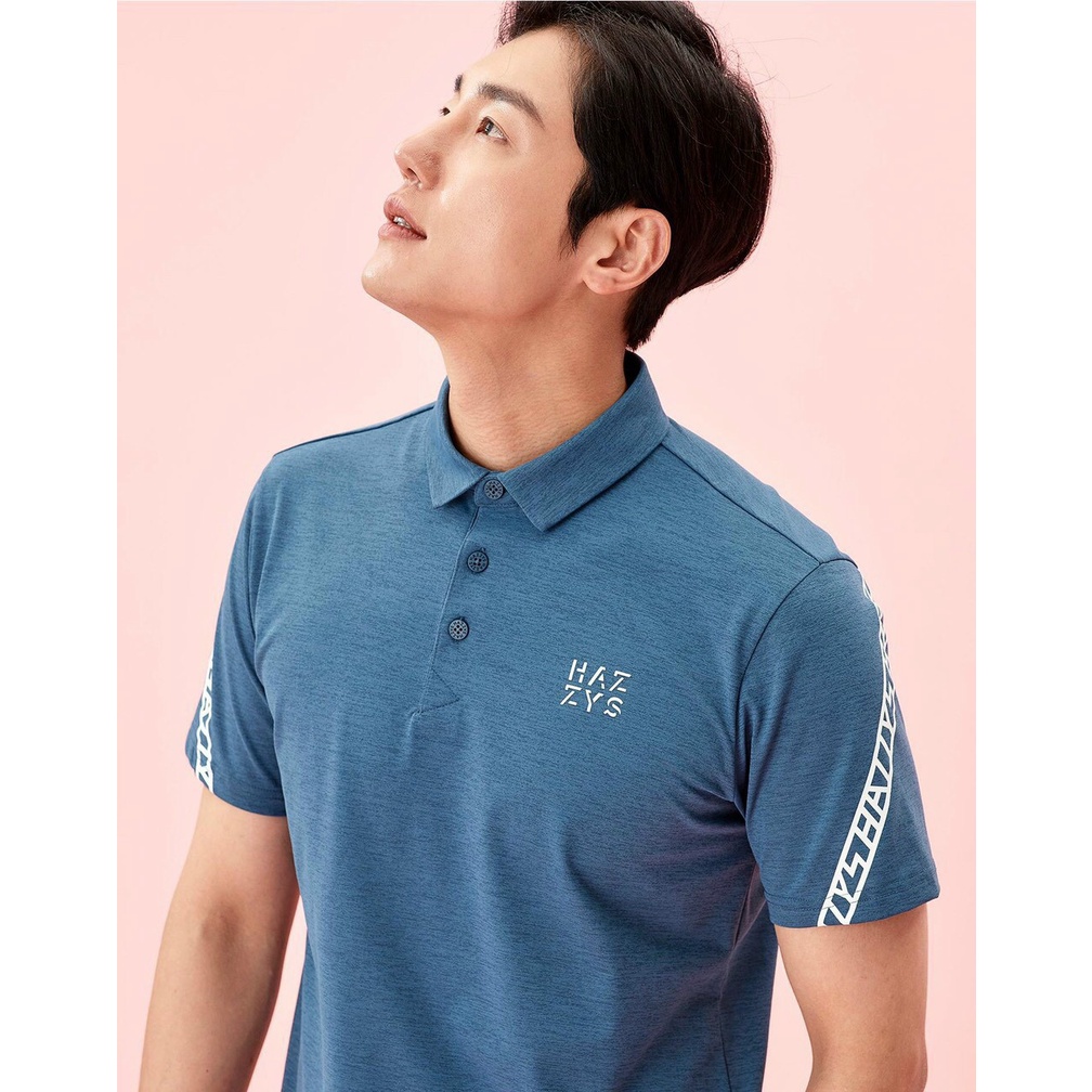 ÁO CỘC GOLF NAM HAZZYS CO GIÃN 4 CHIỀU THẤM HÚT MỒ HÔI