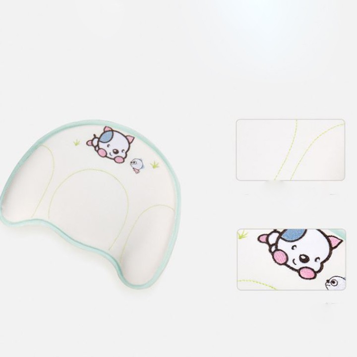 Gối Cao Su Non, Gối Chống Bẹp Méo Đầu Êm Ái, An Toàn Cho Bé Khi Sử Dụng