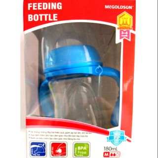 Bình sữa PP cổ rộng McGoldson (180ml)