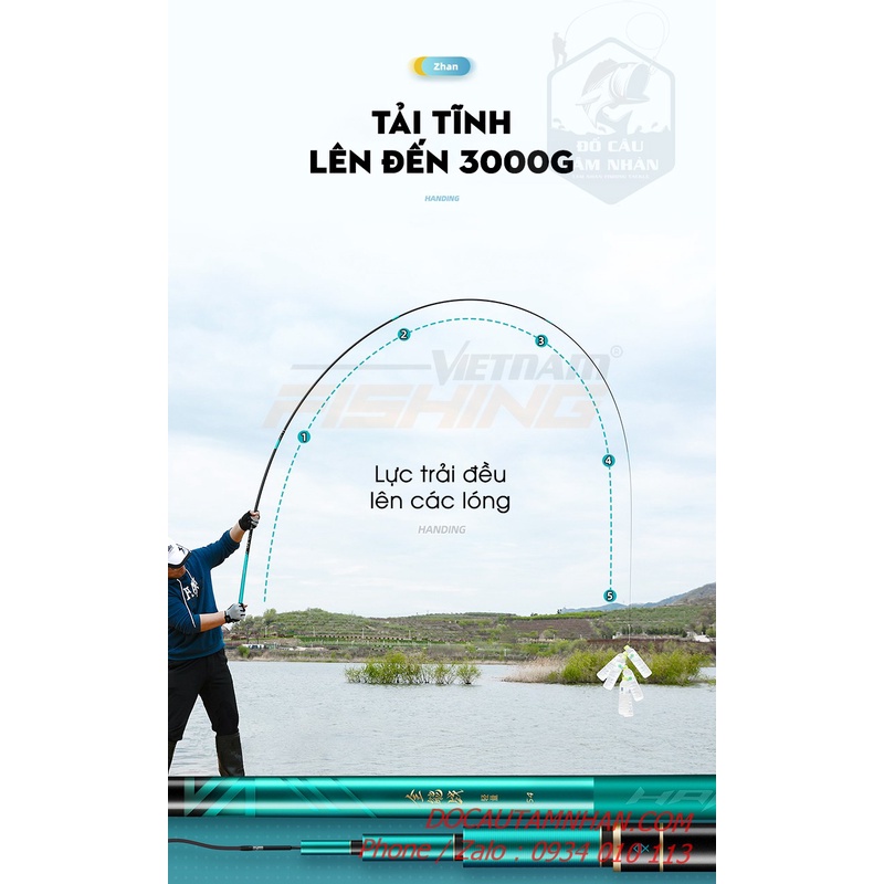 [Chính hãng] [Ảnh thật] Cần tay Handing Tiêu Chiến 5H - New 2021