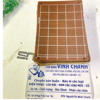 5 chiếc bo đồng đục lỗ 7x9cm