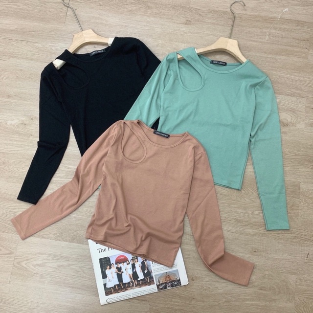 ÁO THUN ZIP KHOÉT TAY DÀI MS10898