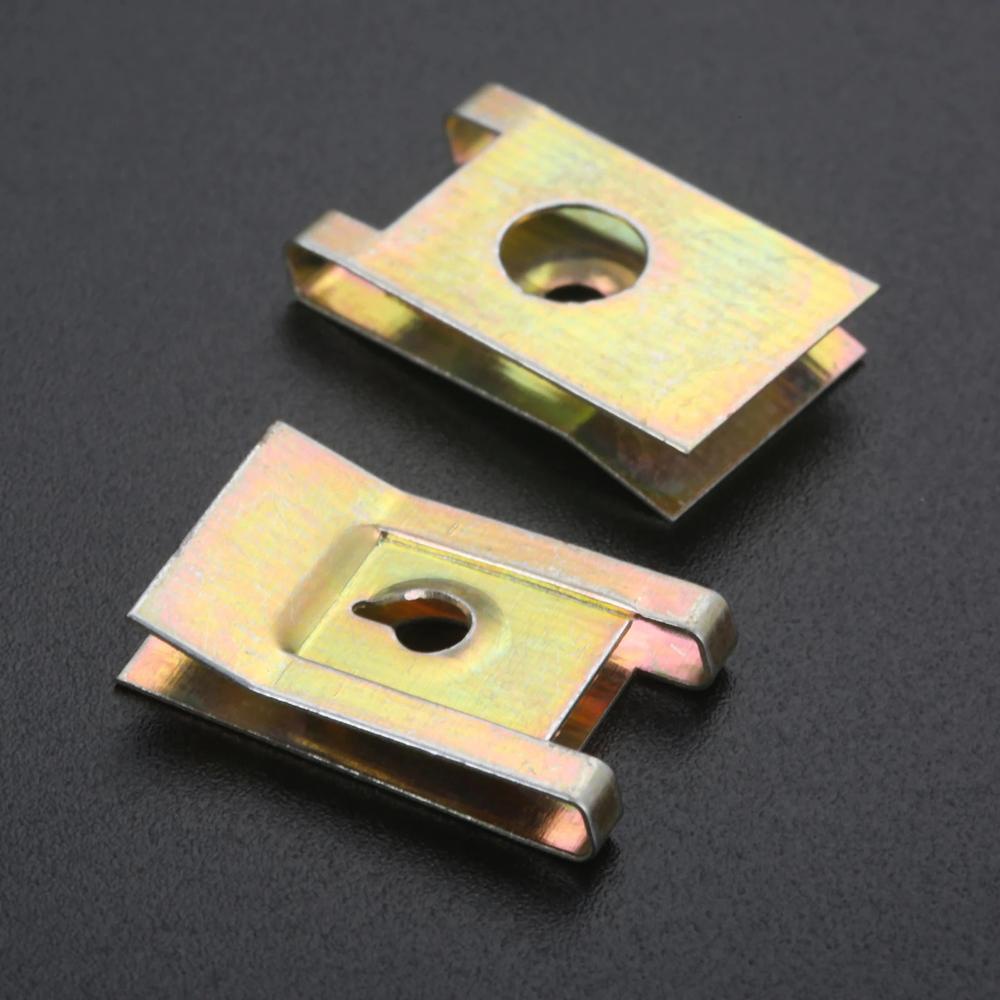 FENDER Kẹp Chữ U J98 Bằng Kim Loại Gắn Bảng Điều Khiển Xe Hơi