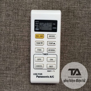 Điều khiển điều hòa Panasonic┃Remote máy lạnh Panasonic