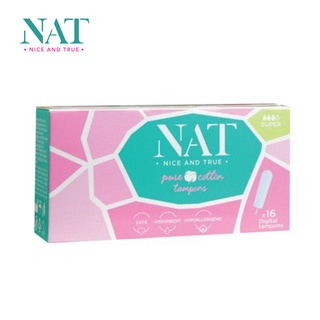 BĂNG VỆ SINH TAMPON NAT 3 GIỌT 16M mẫu mới