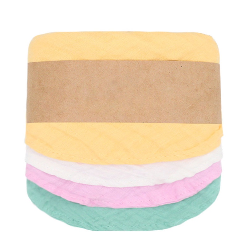 Yếm Ăn Cotton Siêu Mềm Thấm Hút Đa Năng Cho Bé Sơ Sinh