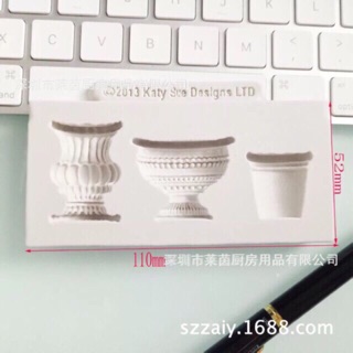Khuôn silicon hình bình hoa