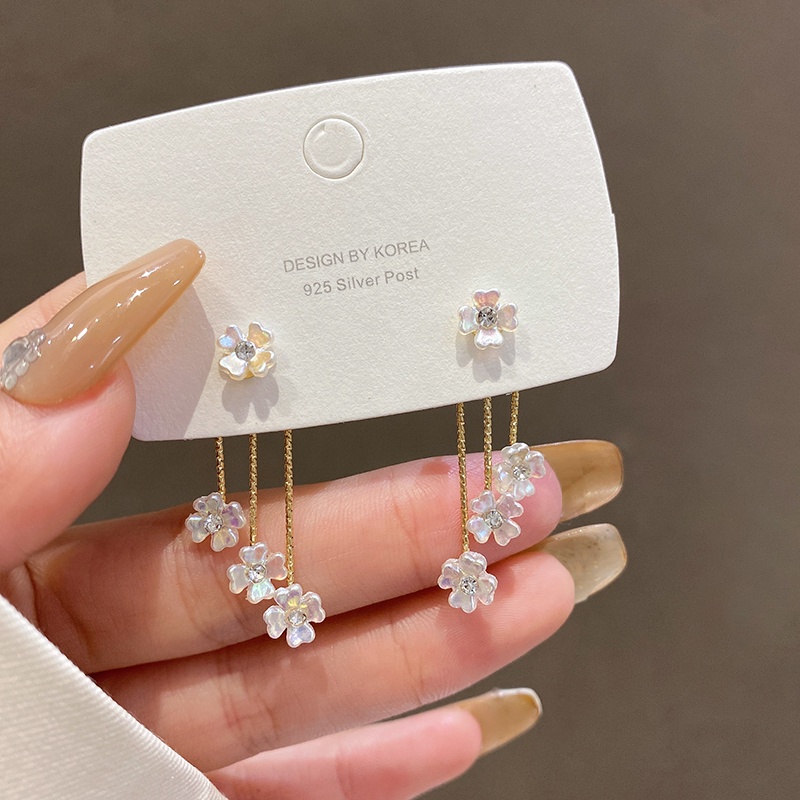 Bông Tai Mặt Hình Hoa Ngọt Ngào Thời Trang Mùa Hè Hàn Quốc Mới 2022