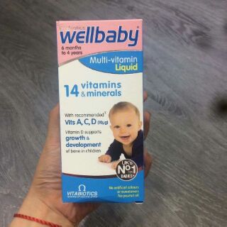 Wellbaby 14 loại vitamin