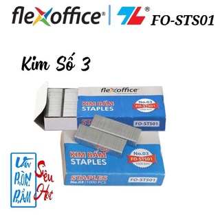 Kim Bấm Số 10 Và Số 3 Flexoffice/Thiên Long (chính hãng)