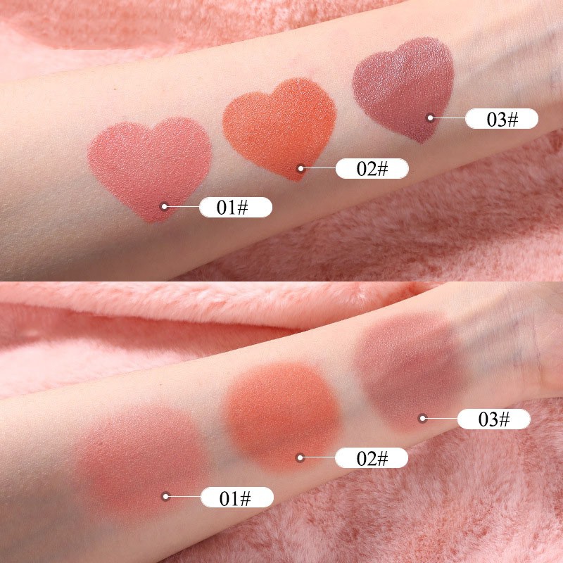 [Hàng mới về] Phấn nước má hồng hình trái tim dưỡng ẩm sáng da lâu trôi | BigBuy360 - bigbuy360.vn