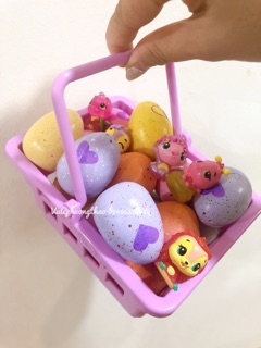 Giỏ trứng 15 Hatchimals + 5 thú Hatchimals