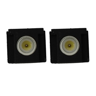 2 X Camera Leveler Con Gradienter Bubble Hot Shoe Protective Cover for Camera (2 Pieces Included) -Green Black