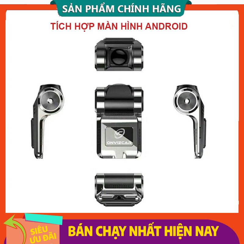 Camera hành trình ô tô tích hợp màn adroid siêu nét FULL HD 1080P | BigBuy360 - bigbuy360.vn