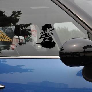 Miếng Dán Trang Trí Xe Hơi Hình Hello Kitty Dễ Thương