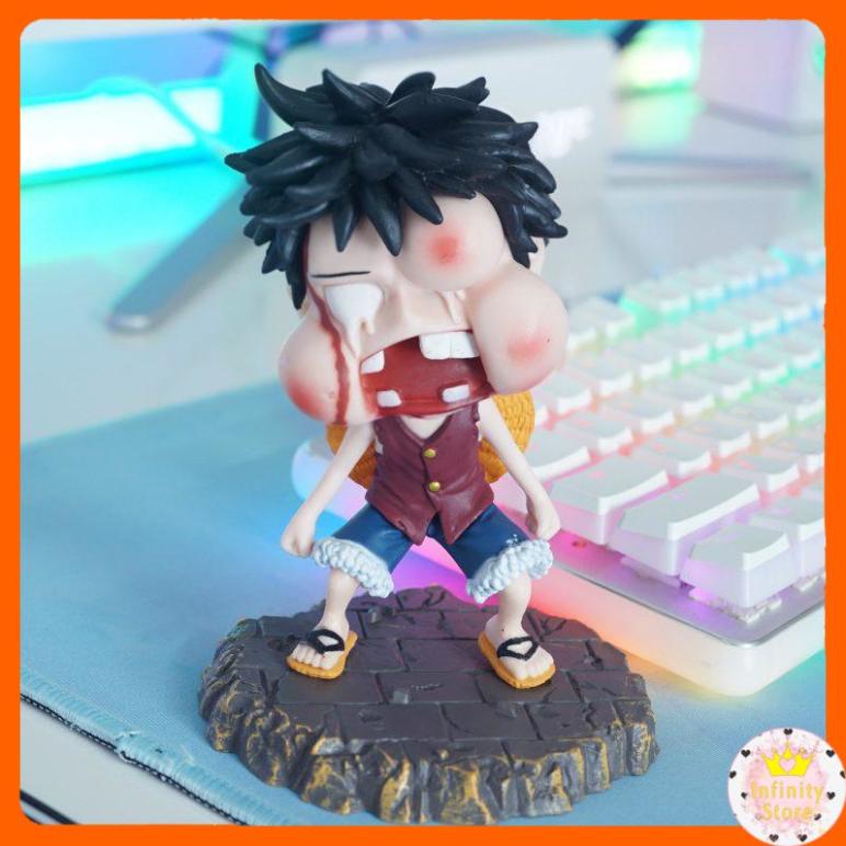 MÔ HÌNH LUFFY ĂN ĐẤM 12CM INFINY DECOR