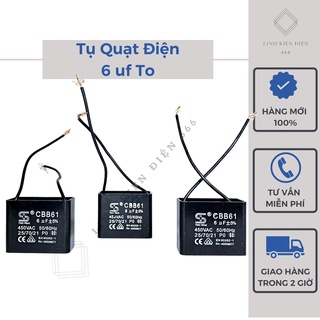 Tụ Quạt Điện CBB61 1.5 uf - 6 uf