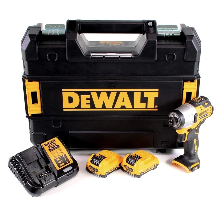 Dewalt DCF801D2-KR [2 cục pin] Máy vặn vít cầm tay 12V/BL Dewalt , Lực siết mở bulong, ốc bít siêu khỏe 163Nm