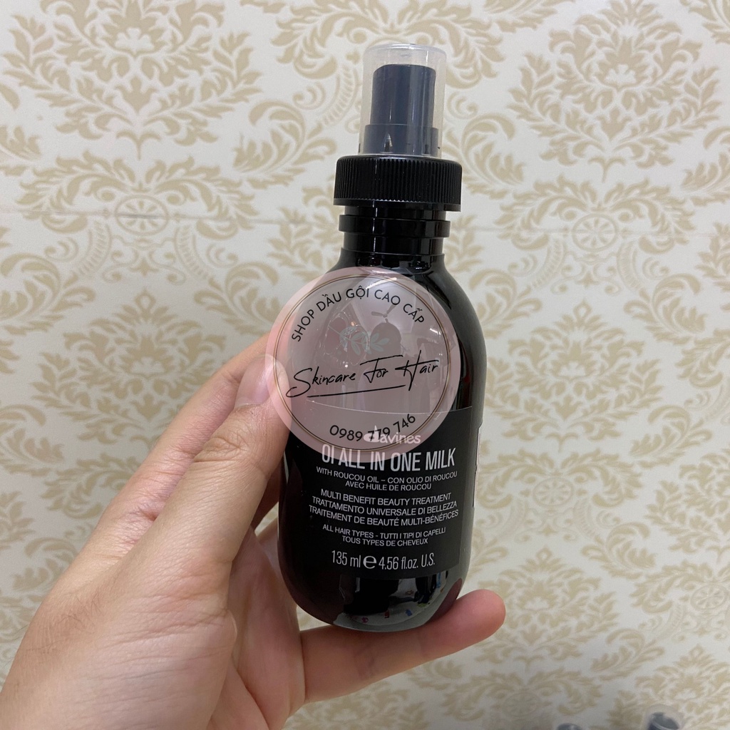 Dưỡng tóc đa năng Davines All In One Milk dung tích 135ml dành cho mọi loại tóc