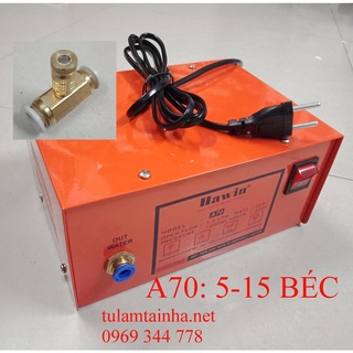 Máy phun sương đài loan hawin a70, phun được từ 5 đến 15 béc