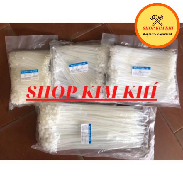 [Kim khí] 1Kg Dây Thít Nhựa, Lạt Nhựa, Dây Rút Nhựa. ( 100mm đến 300mm)