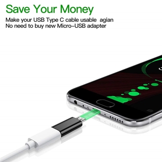 IPHONE ANDROID ANDROID IPHONE ANDROID IPHONE Đầu Chuyển Đổi Từ Giác Cắm Type-C Sang Giác Cắm Micro Usb Tiện Dụng