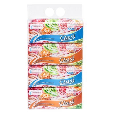 Giấy ăn rút Mylan hàng cao cấp combo 4 gói