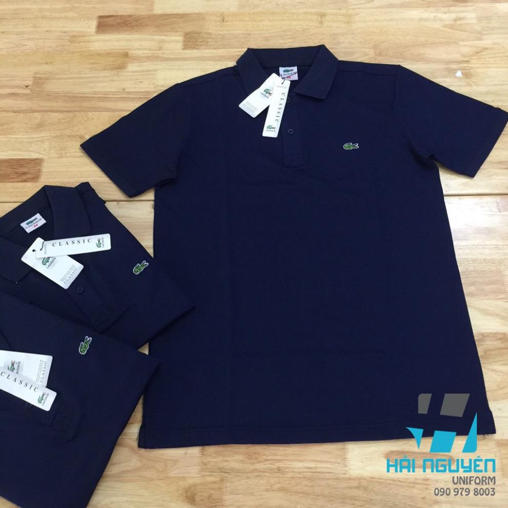 Áo thun cá sấu polo dành cho Nam màu xanh đen (Hàng Xuất Khẩu) !