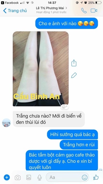 Bột Cám Gạo Cafe Thảo Dược Cầu Bình An 500g | BigBuy360 - bigbuy360.vn