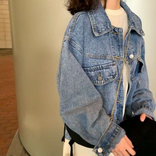 Áo khóac bò Denim Jacket dáng croptop (≧∇≦)/