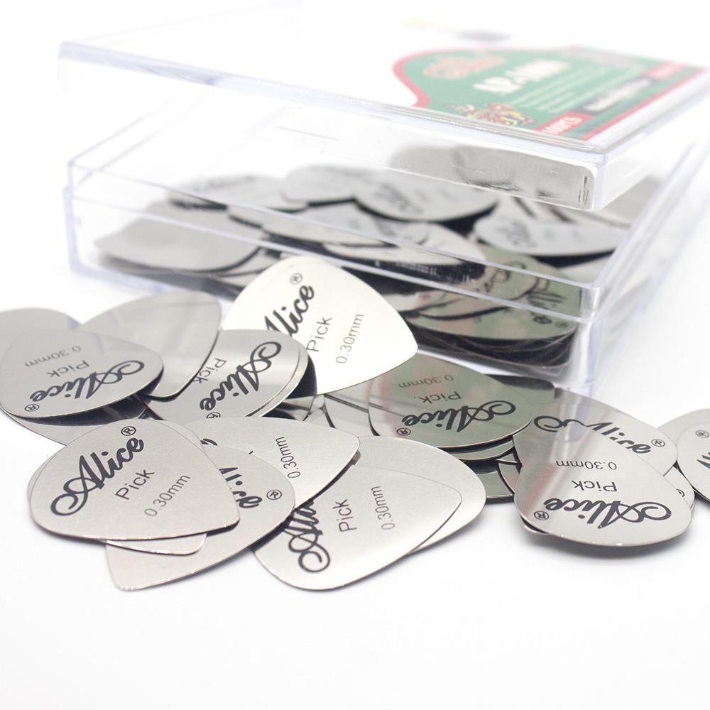 Phím Gảy | Pick Guitar Alice Thép | Móng Gảy Đàn Guitar Alice Thép | Pick Thép | Siêu Cao Cấp