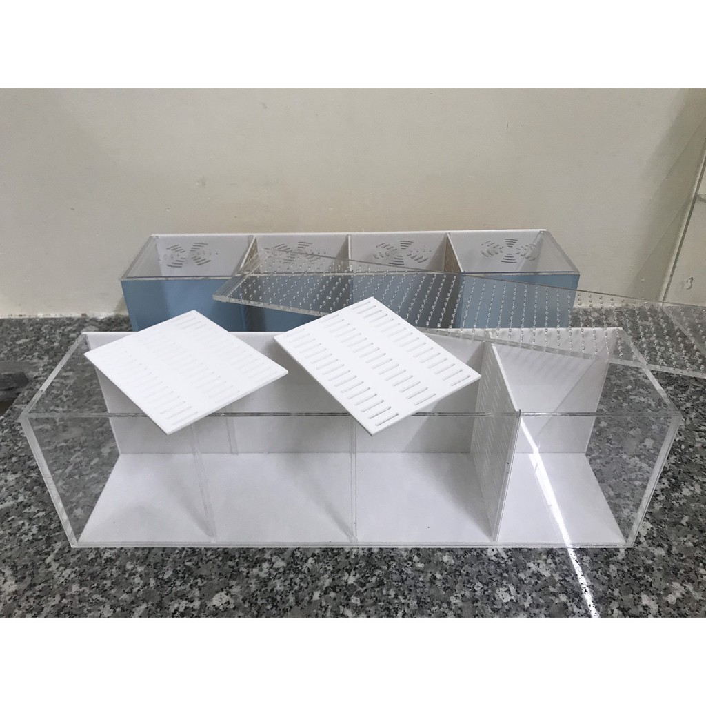 Bể cá/ hồ show cá 4 ngăn ( giá tại xưởng)